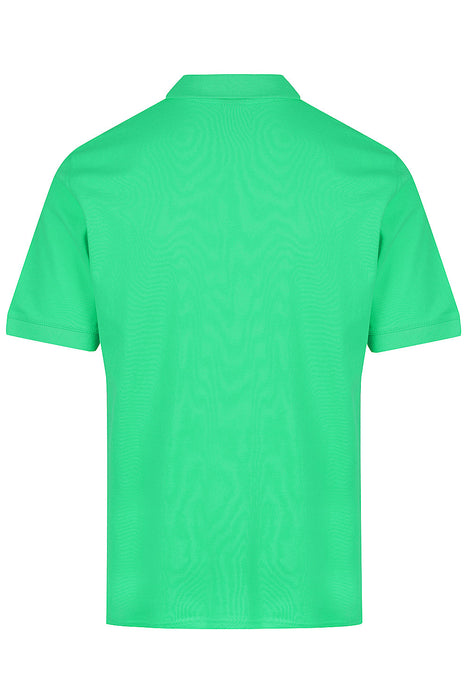CLAREMONT MENS POLOS - KELLY GREEN
