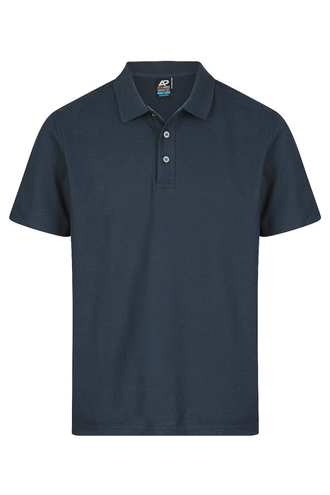 HUNTER MENS POLOS - NAVY