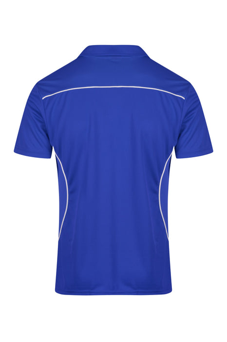 KURANDA MENS POLOS - ROYAL/WHITE
