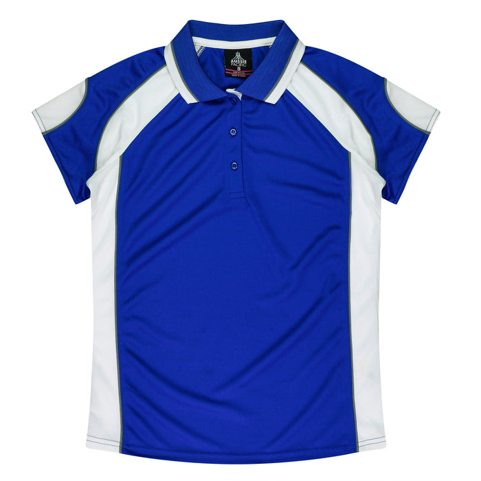 MURRAY LADY POLOS - ROYAL/WHITE