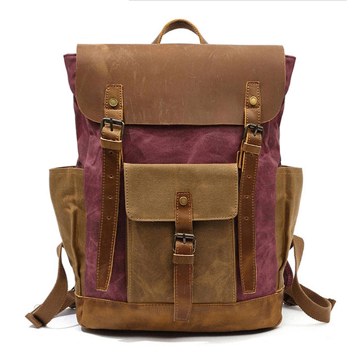 WEXFORD LAPTOP BACKPACK - ROSE RED