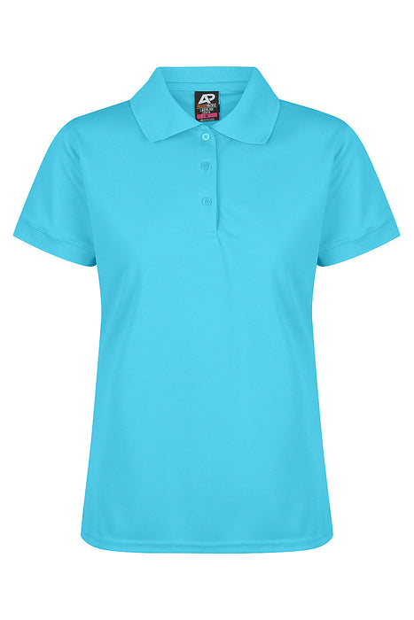LACHLAN LADY POLOS - CYAN