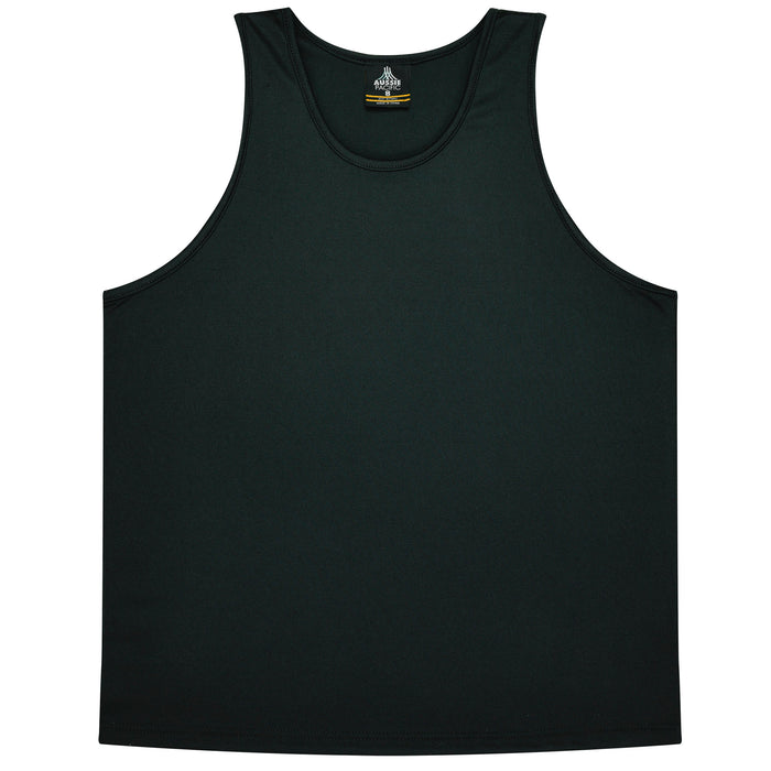 BOTANY KIDS SINGLETS - BLACK