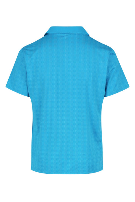 NOOSA MENS POLOS - CYAN