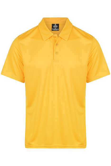 BOTANY MENS POLOS - GOLD