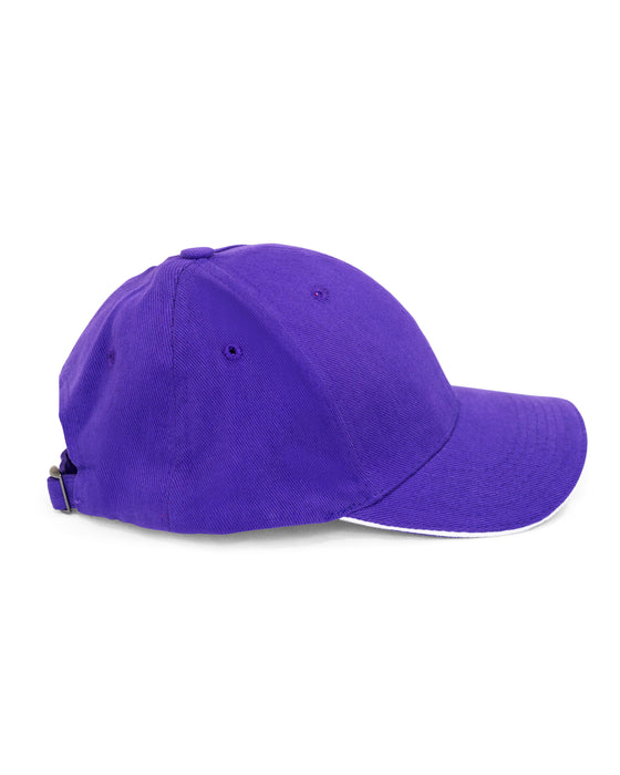 BLACKPOOL CAP - PURPLE/WHITE