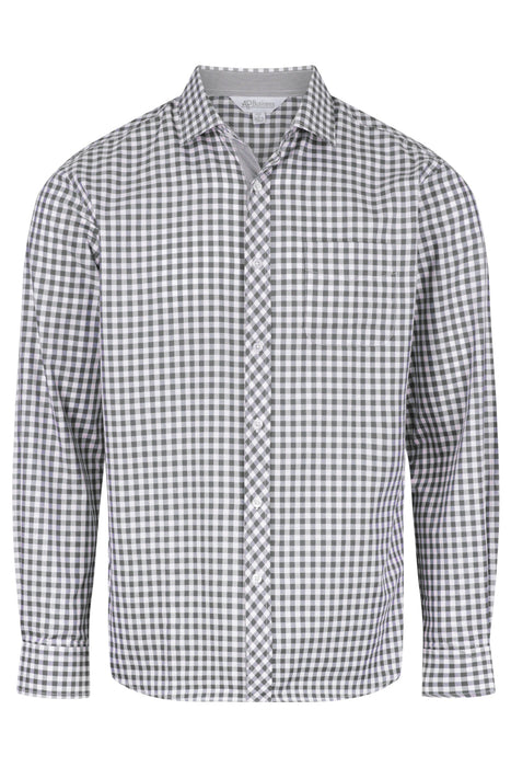 BRIGHTON MENS SHIRT LONG SLEEVE - BLACK