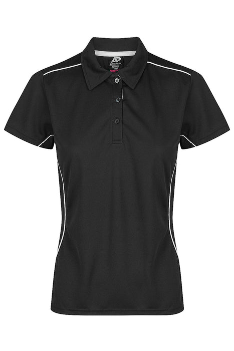 KURANDA LADY POLOS - BLACK/WHITE