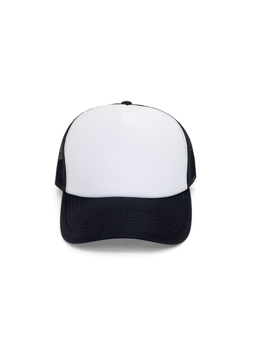 KENT TRUCKER CAP - WHITE/BLACK