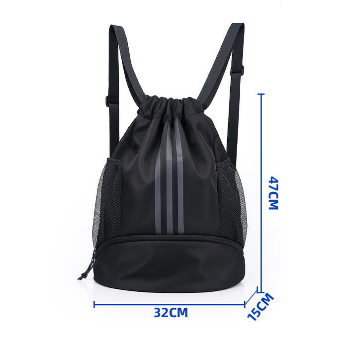 SHEFFIELD BASKETBALLTASCHE - SCHWARZ