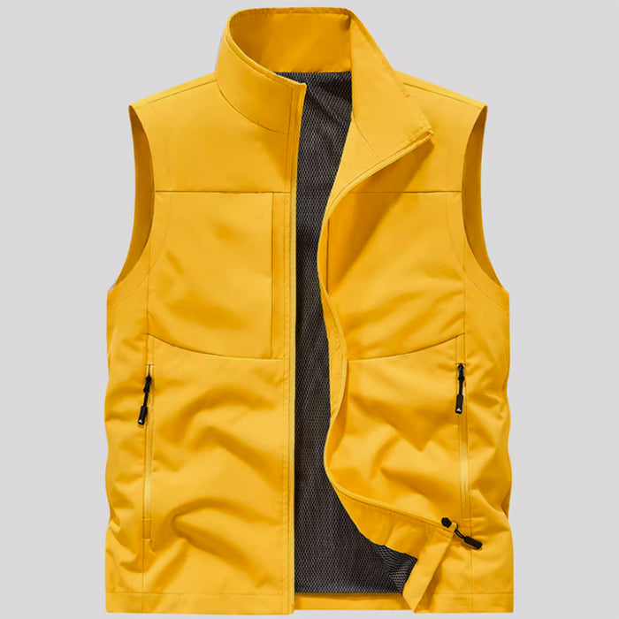 GOSFORD MENS VESTS - YELLOW