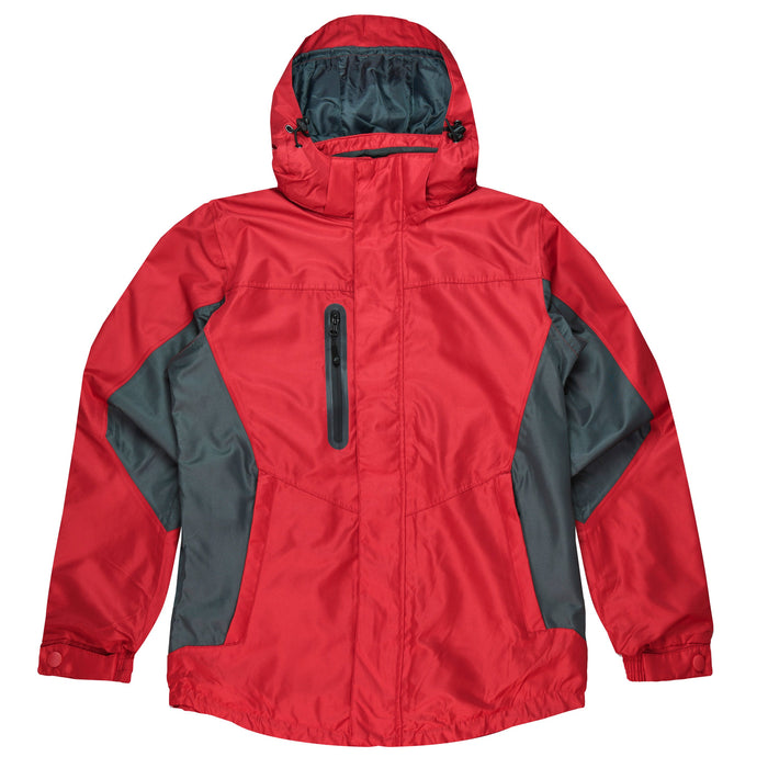 SHEFFIELD MENS JACKETS - RED/GREY