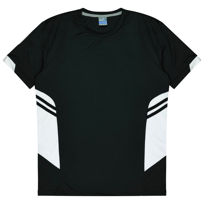 TASMAN KIDS TEES - BLACK/WHITE