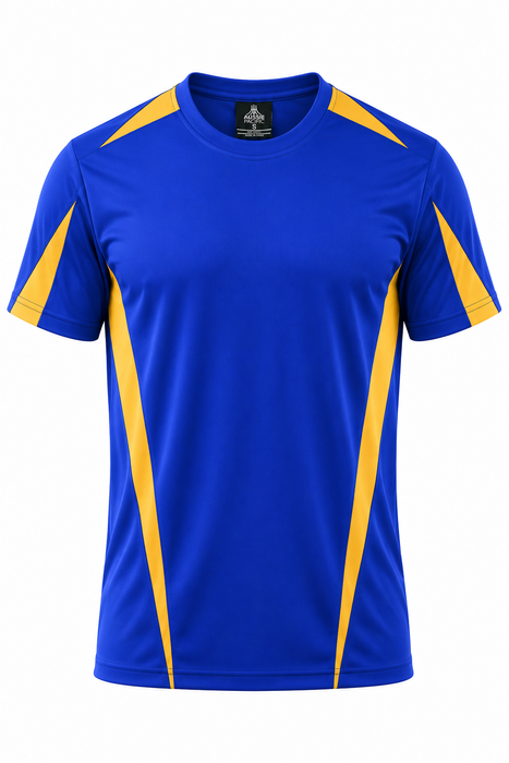 EUREKA KIDS TEES - ROYAL/GOLD