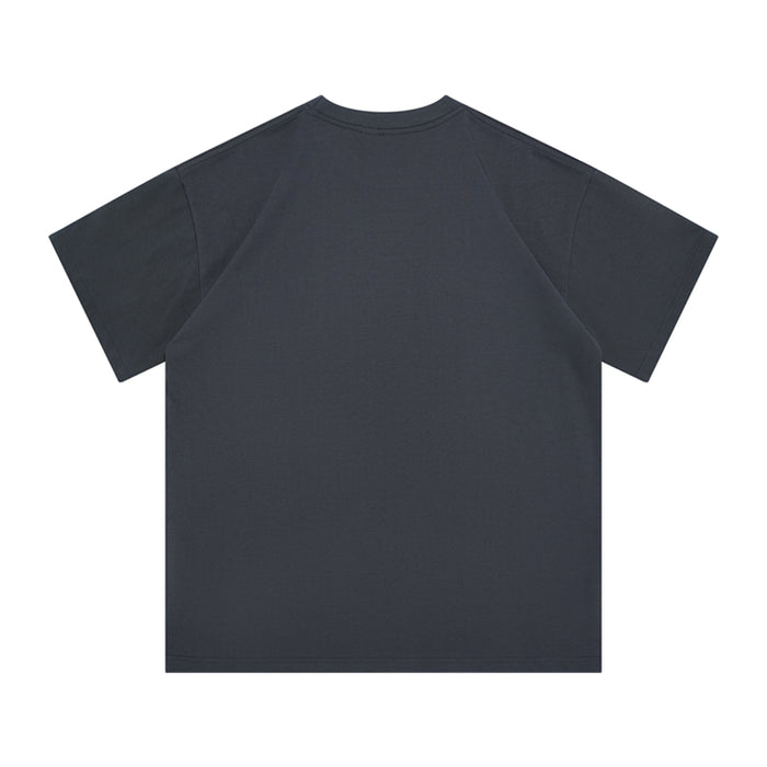 WINTON COTTON TEE - DARK GRAY
