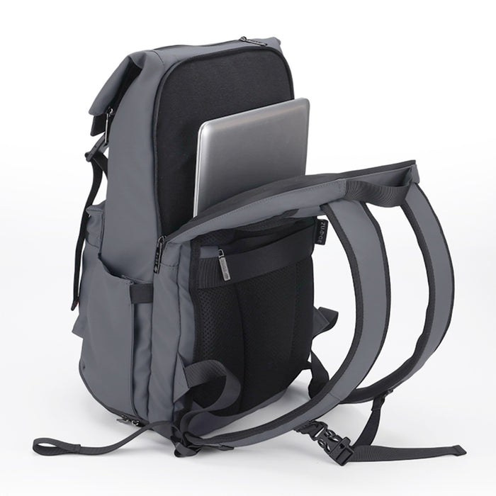 CHESTER LAPTOP BACKPACK - GREY