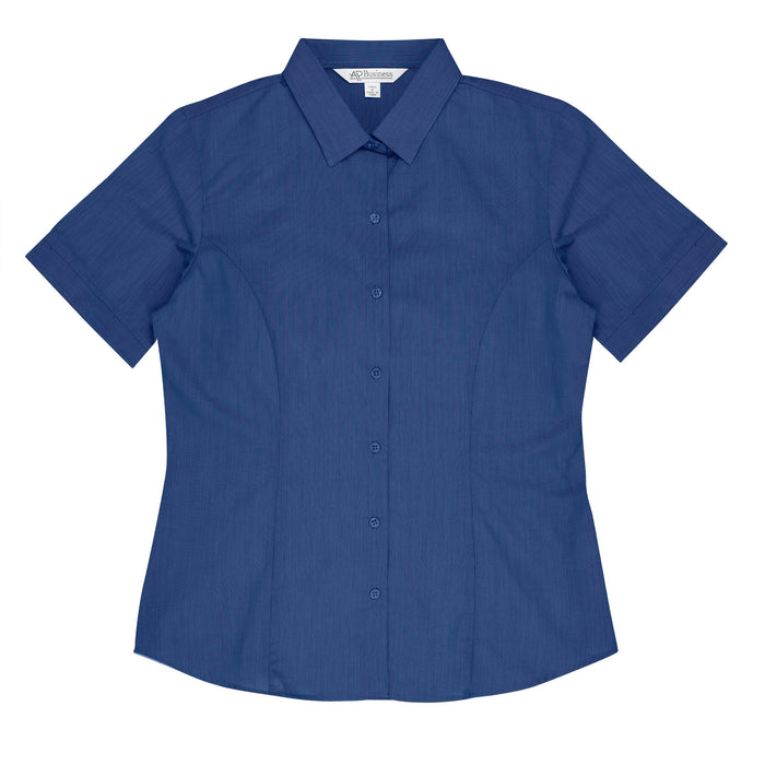 BELAIR LADY SHIRT SHORT SLEEVE - NAVY