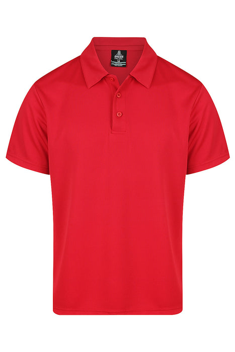 BOTANY MENS POLOS - RED