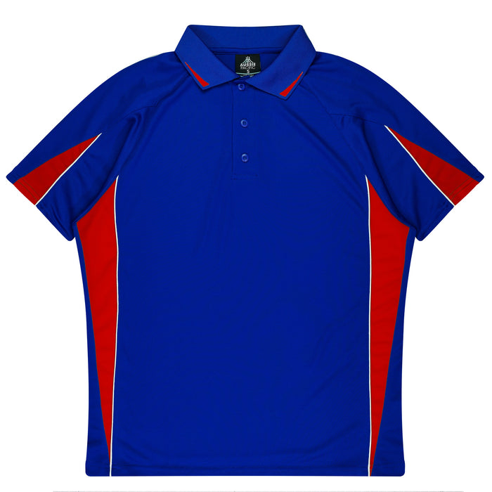 EUREKA KIDS POLOS - ROYAL/RED
