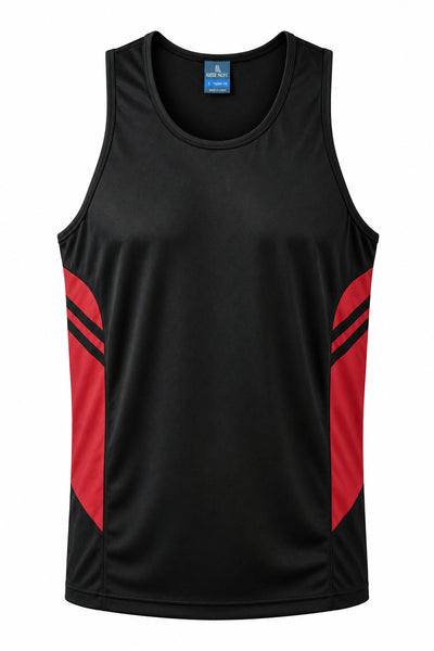 BLACK/RED