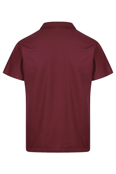 HUNTER MENS POLOS - MAROON