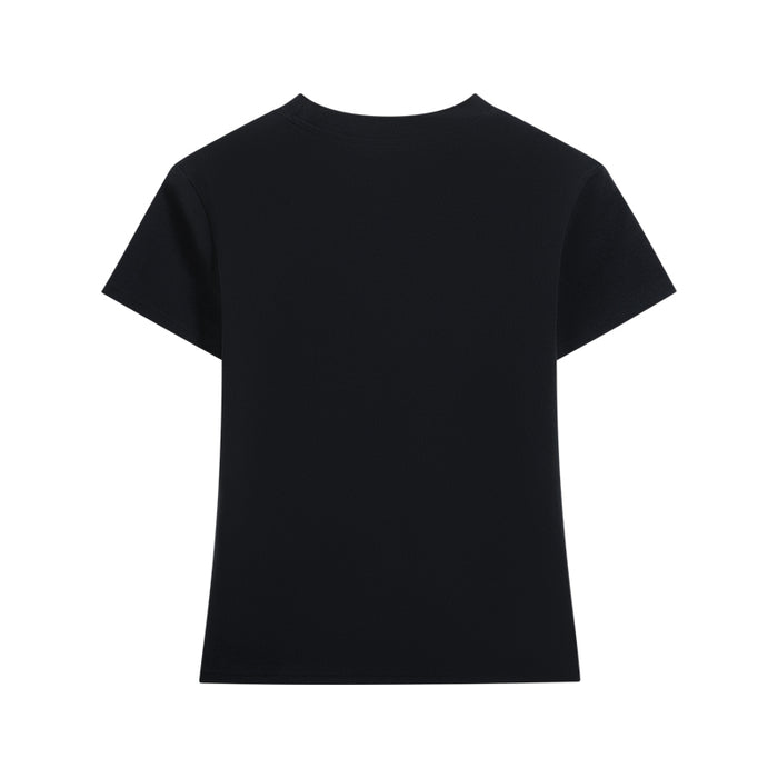 VANGUARD COTTON TEE - BLACK