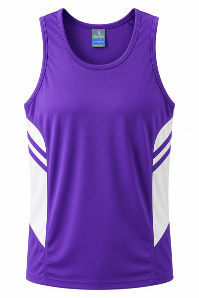 PURPLE/WHITE
