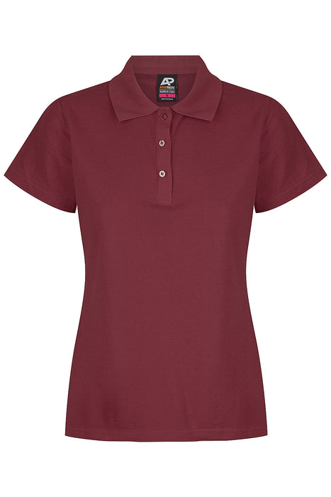HUNTER LADY POLOS - MAROON