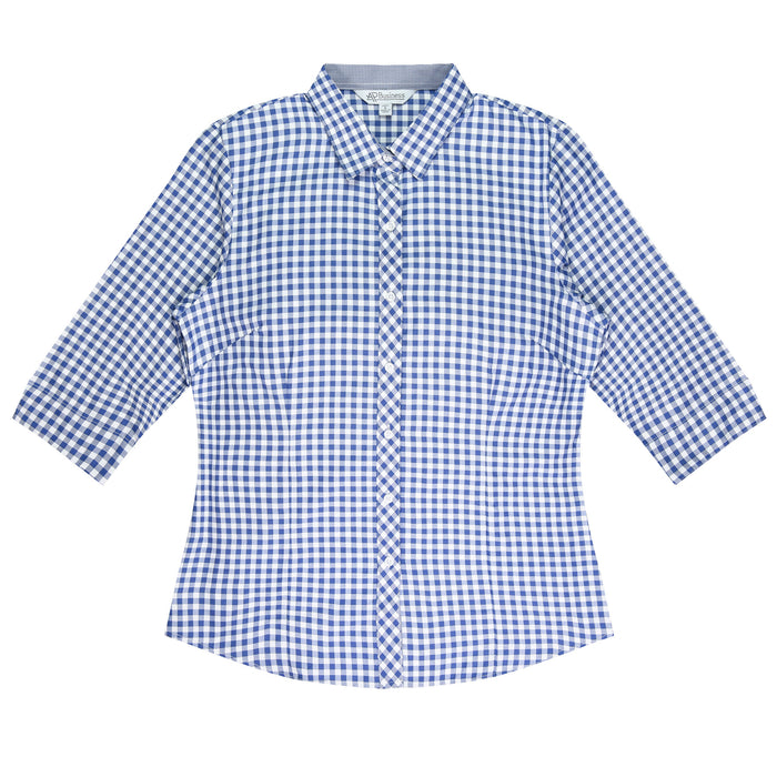 BRIGHTON LADY SHIRT 3/4 SLEEVE - FRENCH BLUE