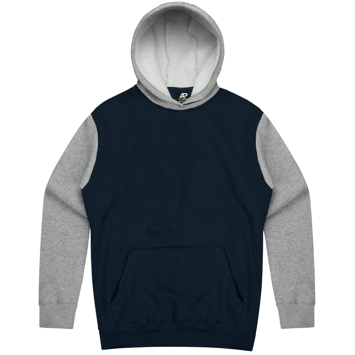 MONASH KIDS HOODIES - NAVY/GREY