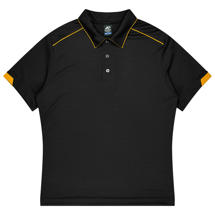 CURRUMBIN KIDS POLOS - BLACK/GOLD