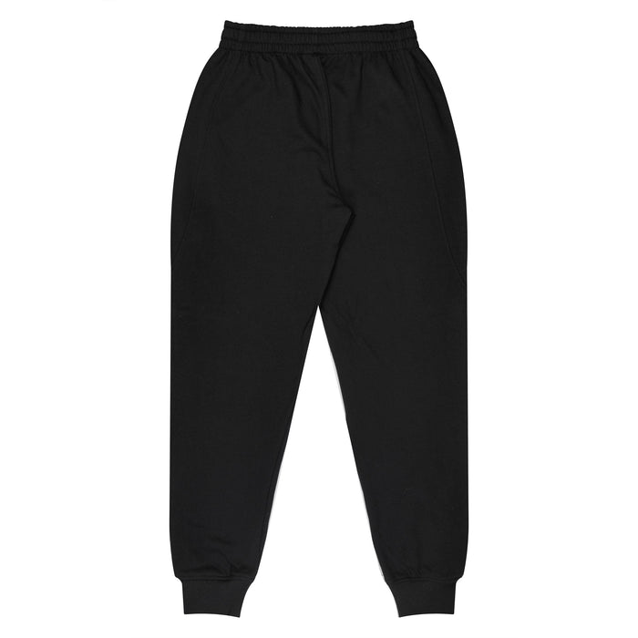 TAPERED FLEECE MENS PANTS - BLACK