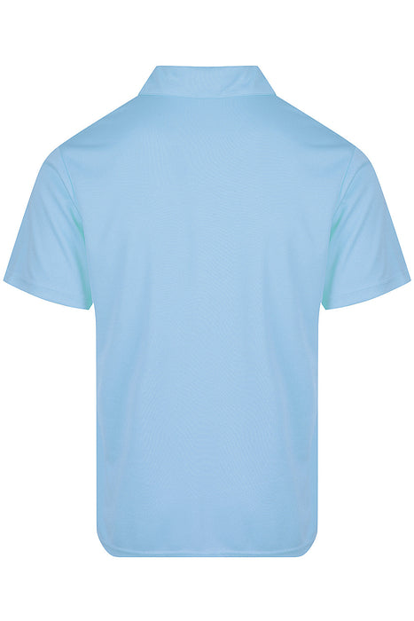 BOTANY MENS POLOS - SKY