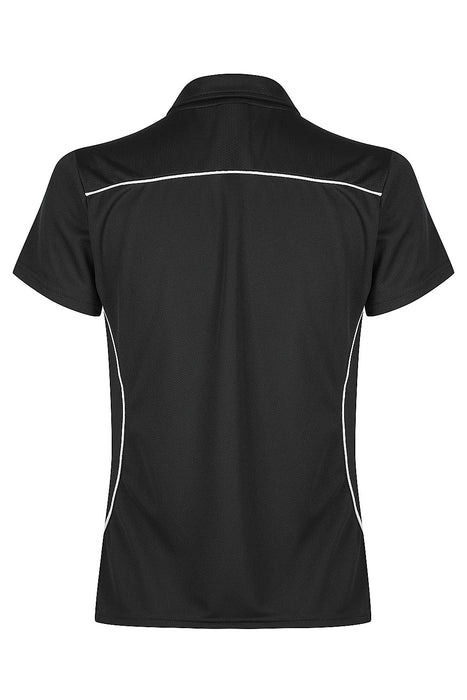 KURANDA LADY POLOS - BLACK/WHITE