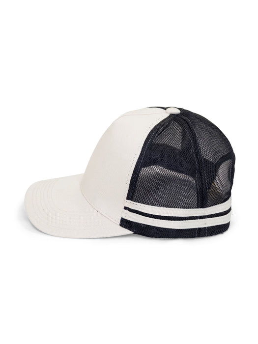 HAMPSHIRE TRUCKER CAP - STONE/BLACK/STONE