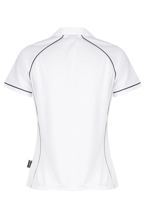 ENDEAVOUR LADY POLOS - WHITE/NAVY