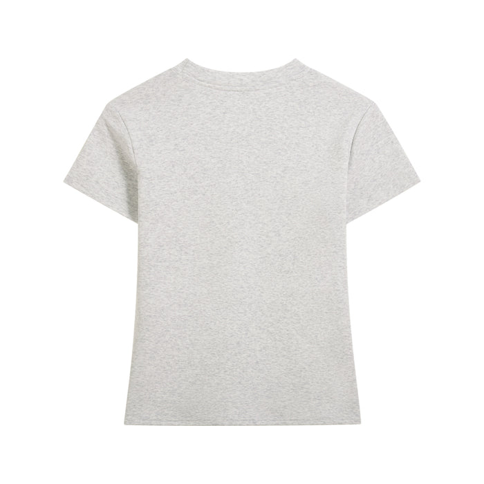 VANGUARD COTTON TEE - HEATHER GRAY