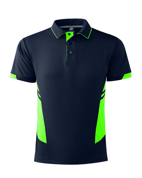 NAVY/NEON GREEN