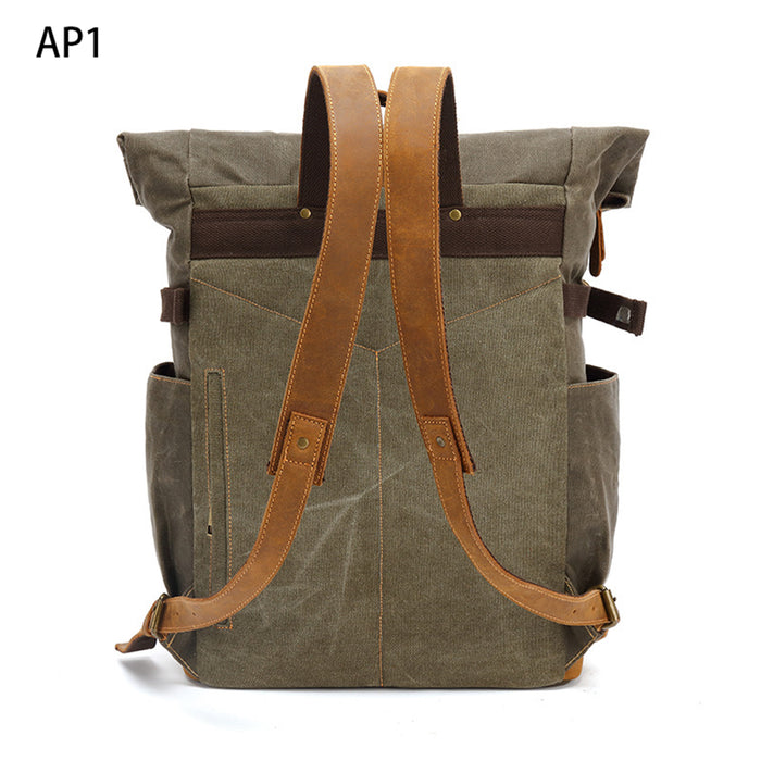 MAYFAIR BACKPACK - ARMY GREEN