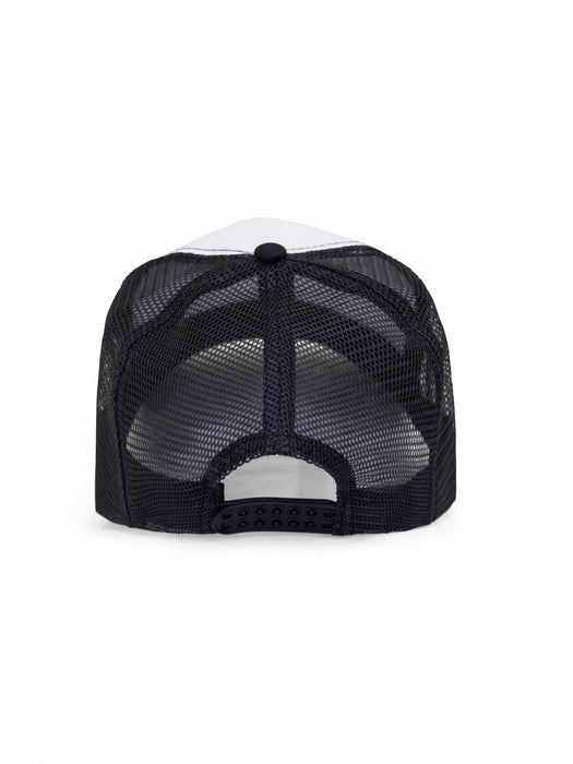 LUTON CAP - WEISS/SCHWARZ