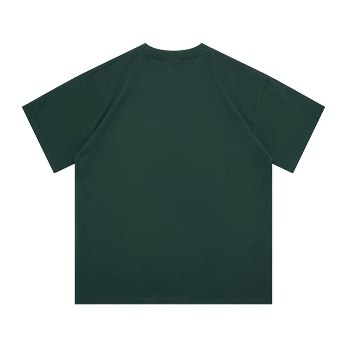 WINTON COTTON TEE - DEEP TEAL