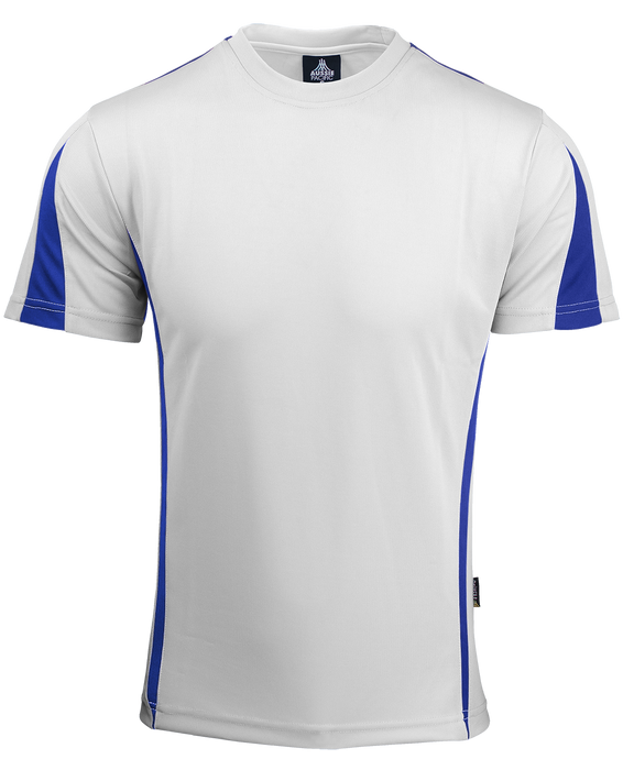 EUREKA MENS TEES - WHITE/ROYAL