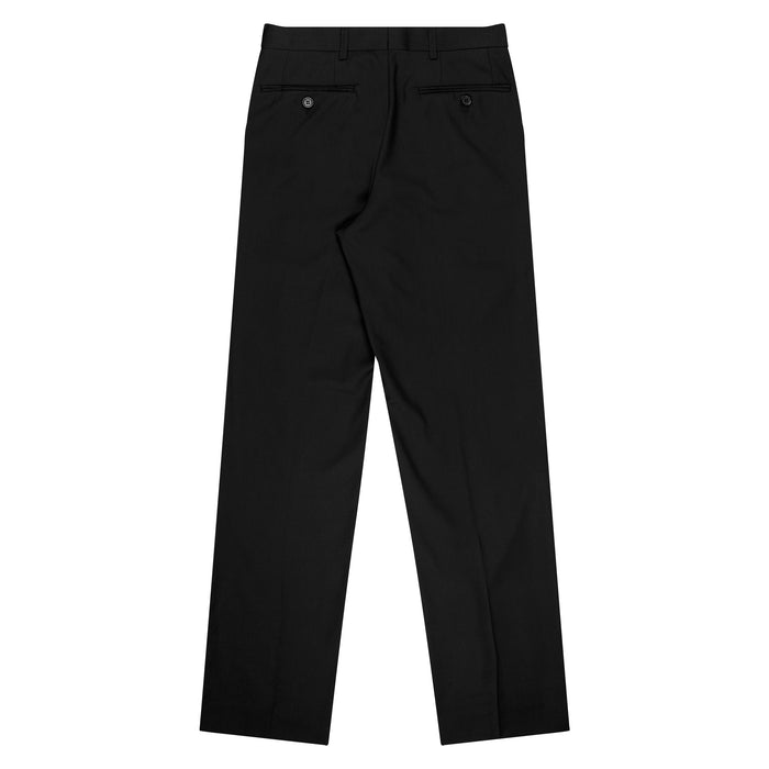 PLEATED PANT MENS PANTS - BLACK