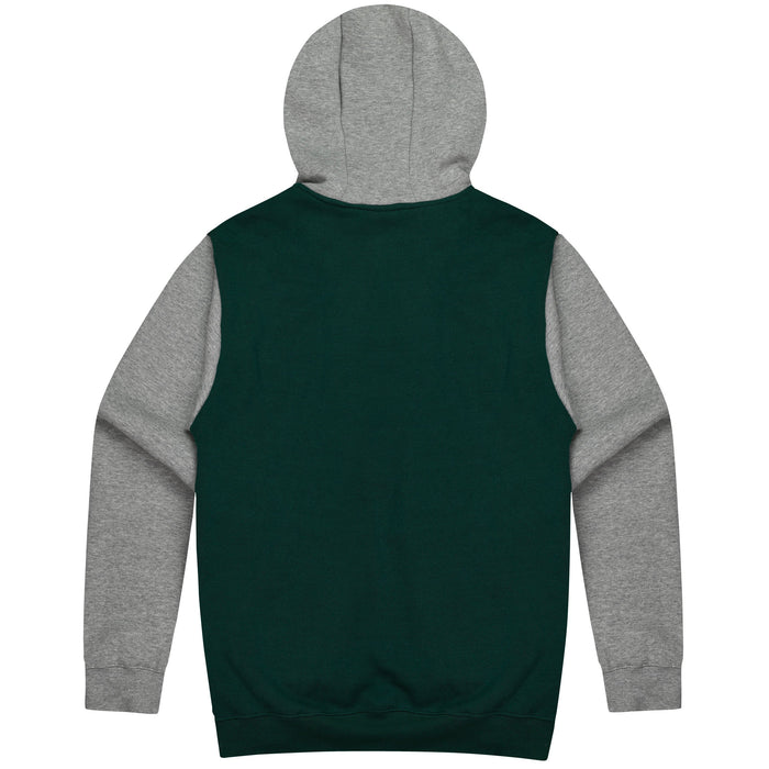 MONASH KIDS HOODIES - BOTTLE/GREY