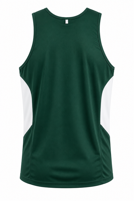 TASMAN HERREN-UNTERSHIRTS - FLASCHE/WEISS
