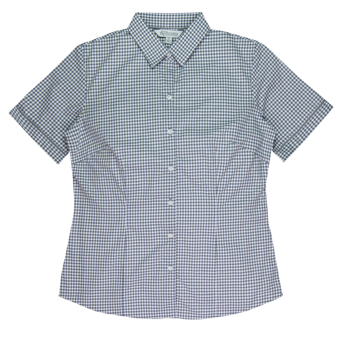 EPSOM LADY SHIRT SHORT SLEEVE - SLATE
