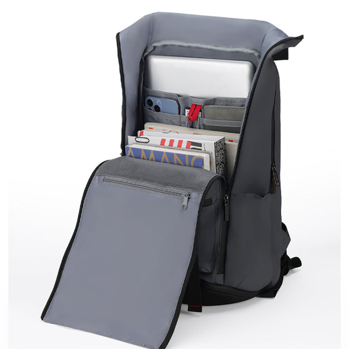 CHESTER LAPTOP BACKPACK - GREY
