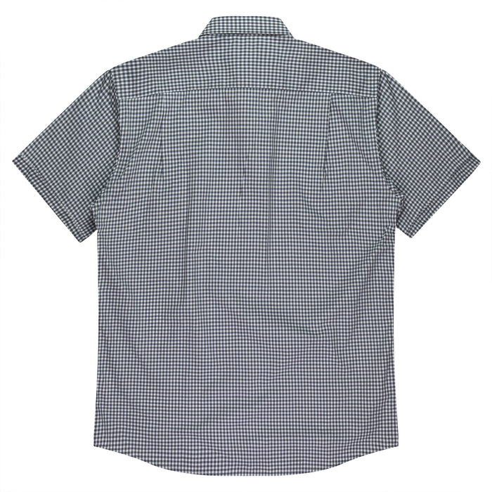 EPSOM MENS SHIRT SHORT SLEEVE - SLATE