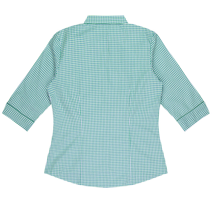 EPSOM LADY SHIRT 3/4 SLEEVE - EMERALD
