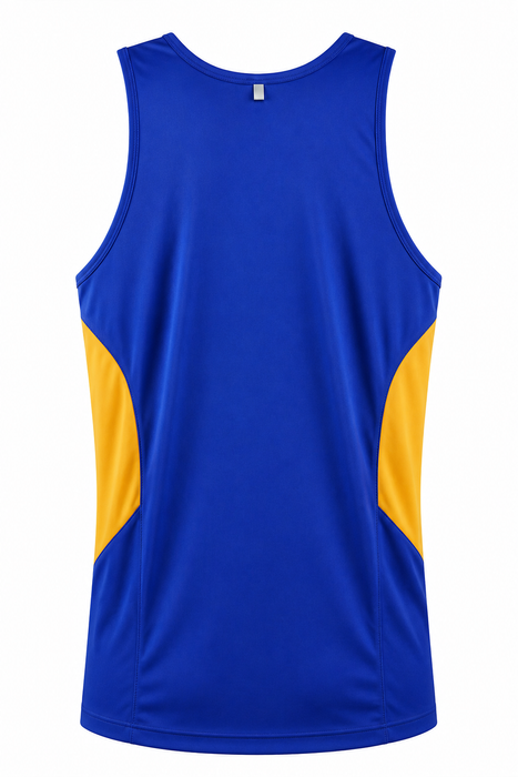 TASMAN HERREN-UNTERSHIRTS - KÖNIGSBLAU/GOLD